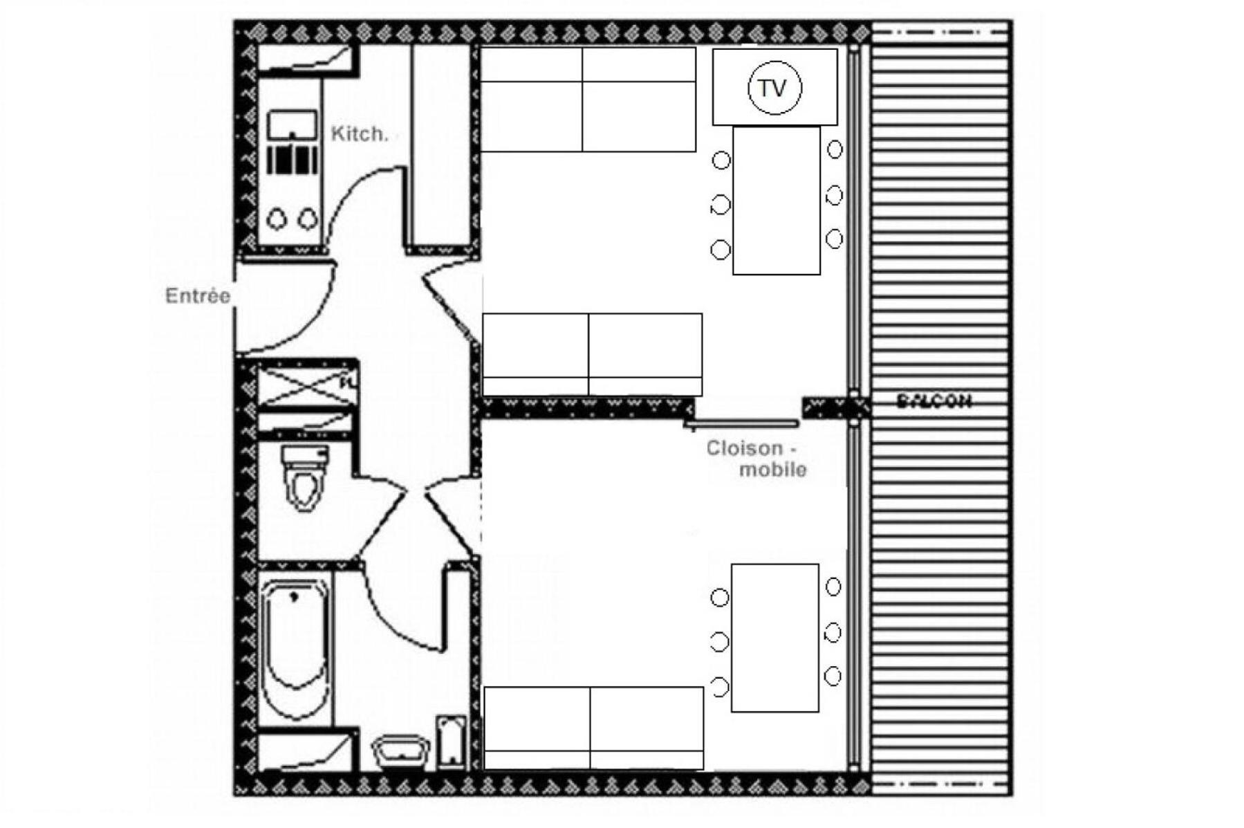 Residence Aravis - Appartement Agreable - Centre Station - Balcon Mae-2134 Saint-Martin-de-Belleville Zewnętrze zdjęcie